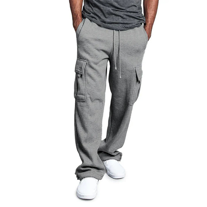 Drune | Herren Jogginghose mit Geradem Schnitt und Kordelzug