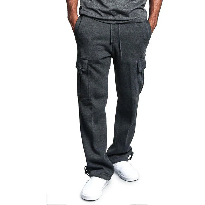 Drune | Herren Jogginghose mit Geradem Schnitt und Kordelzug