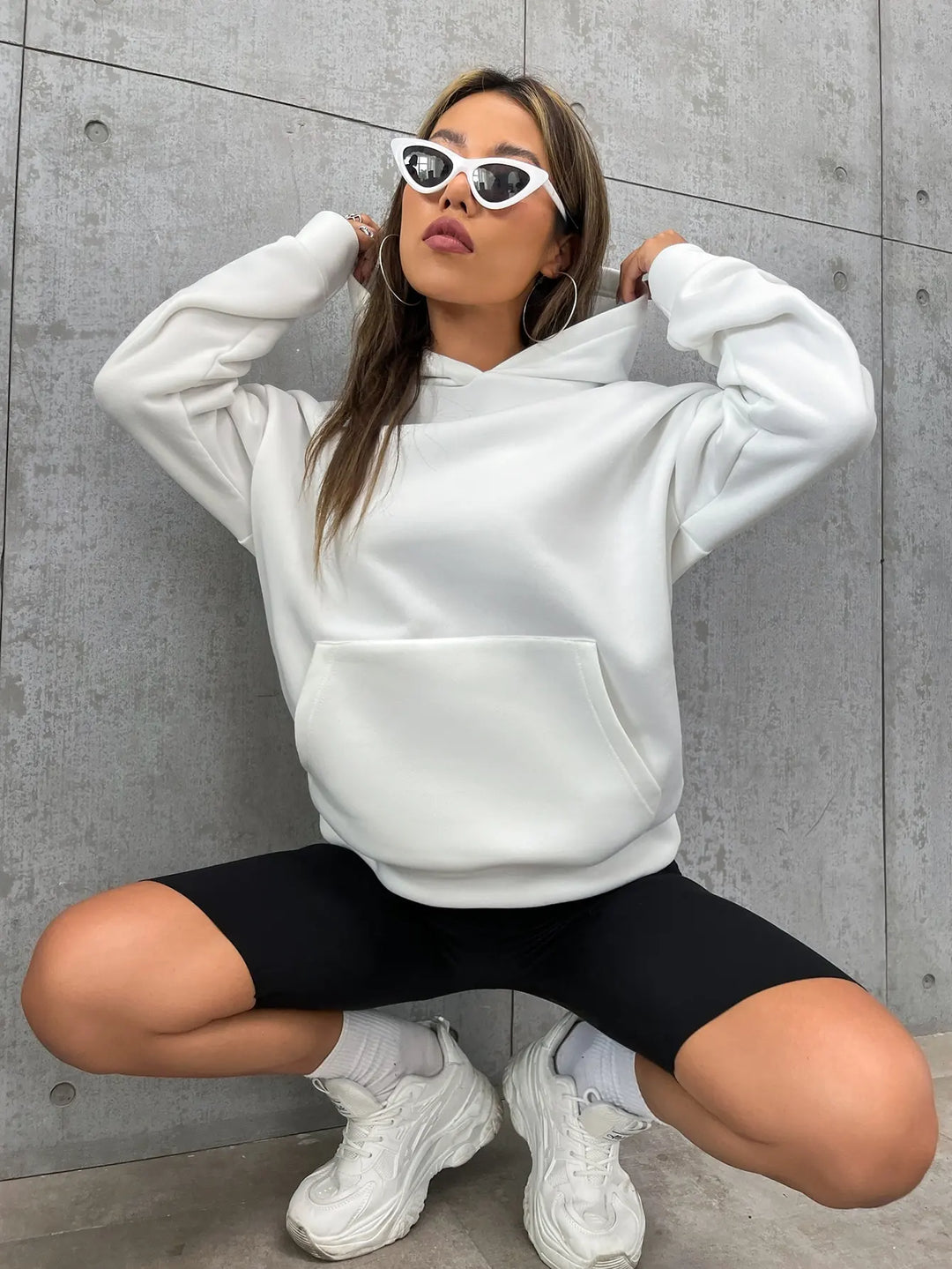Drune | Will Be Okay Hoodie für Damen