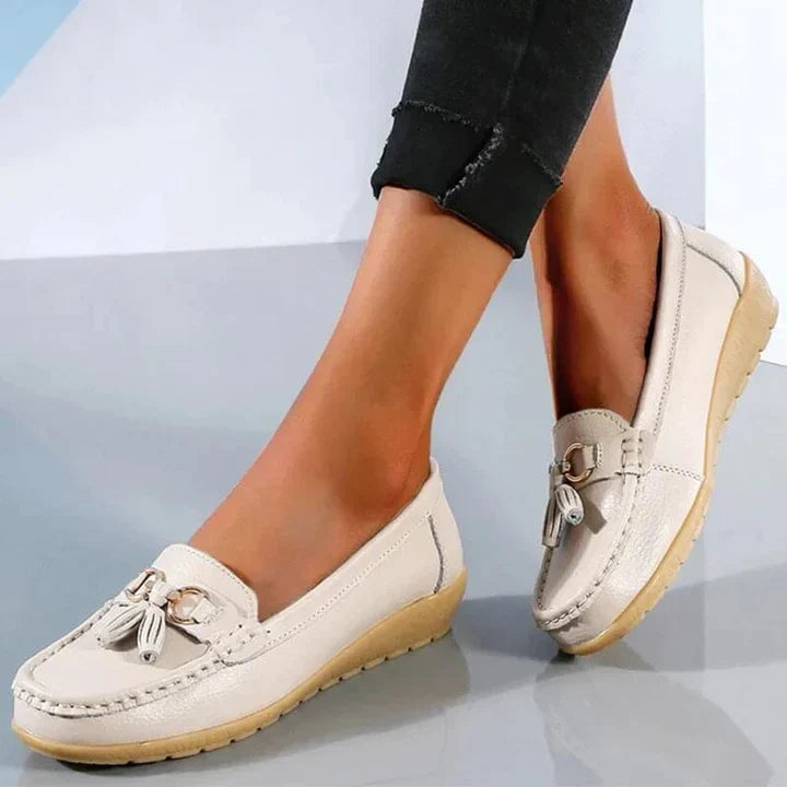 Zoe | Orthopädische Lederschuhe Drune