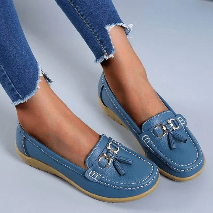 Zoe | Orthopädische Lederschuhe Drune
