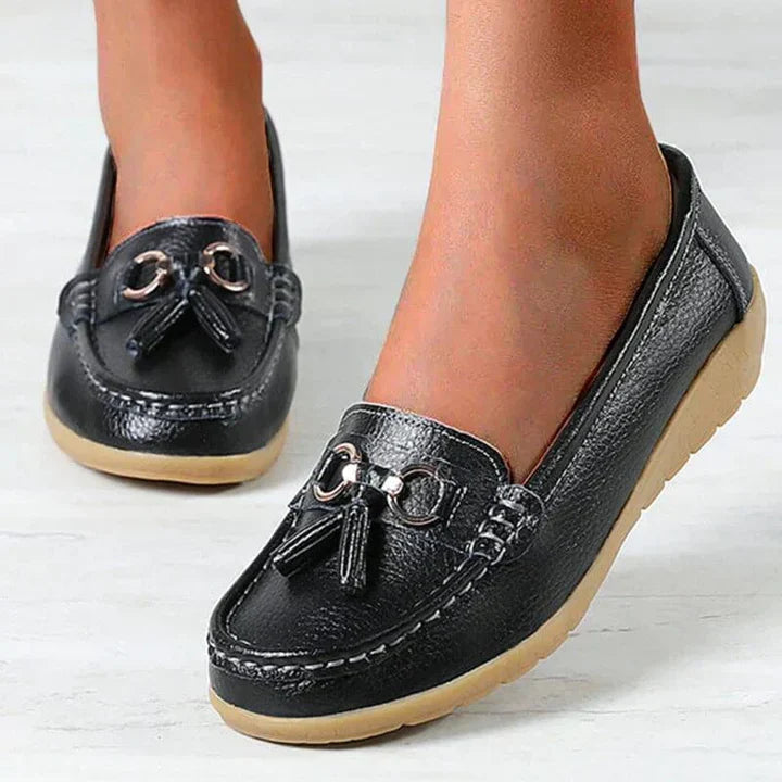 Zoe | Orthopädische Lederschuhe Drune