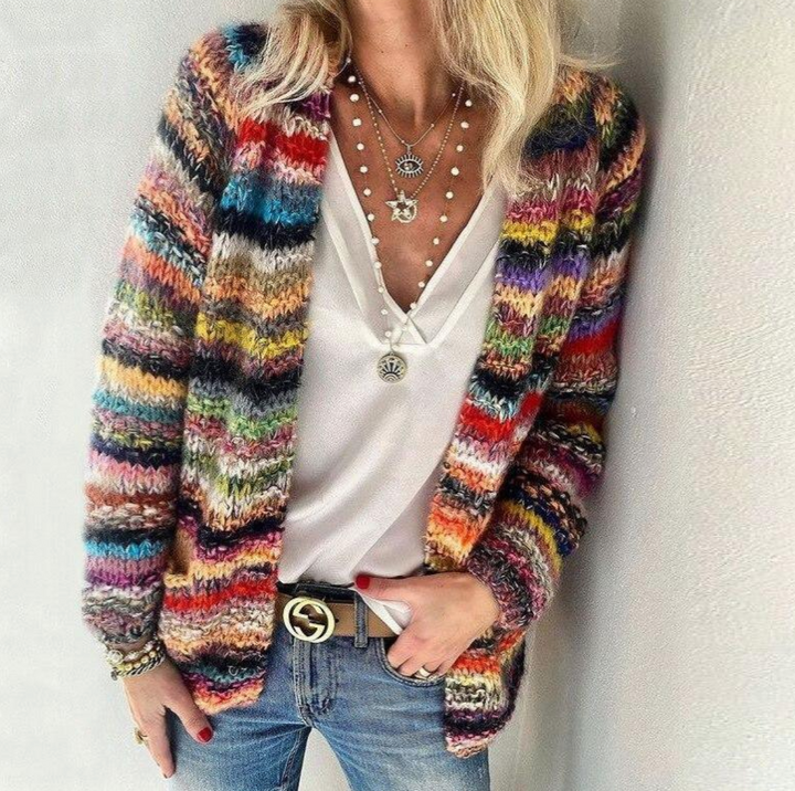 Drune – Stilvolle und farbenfroh bedruckte Jacke