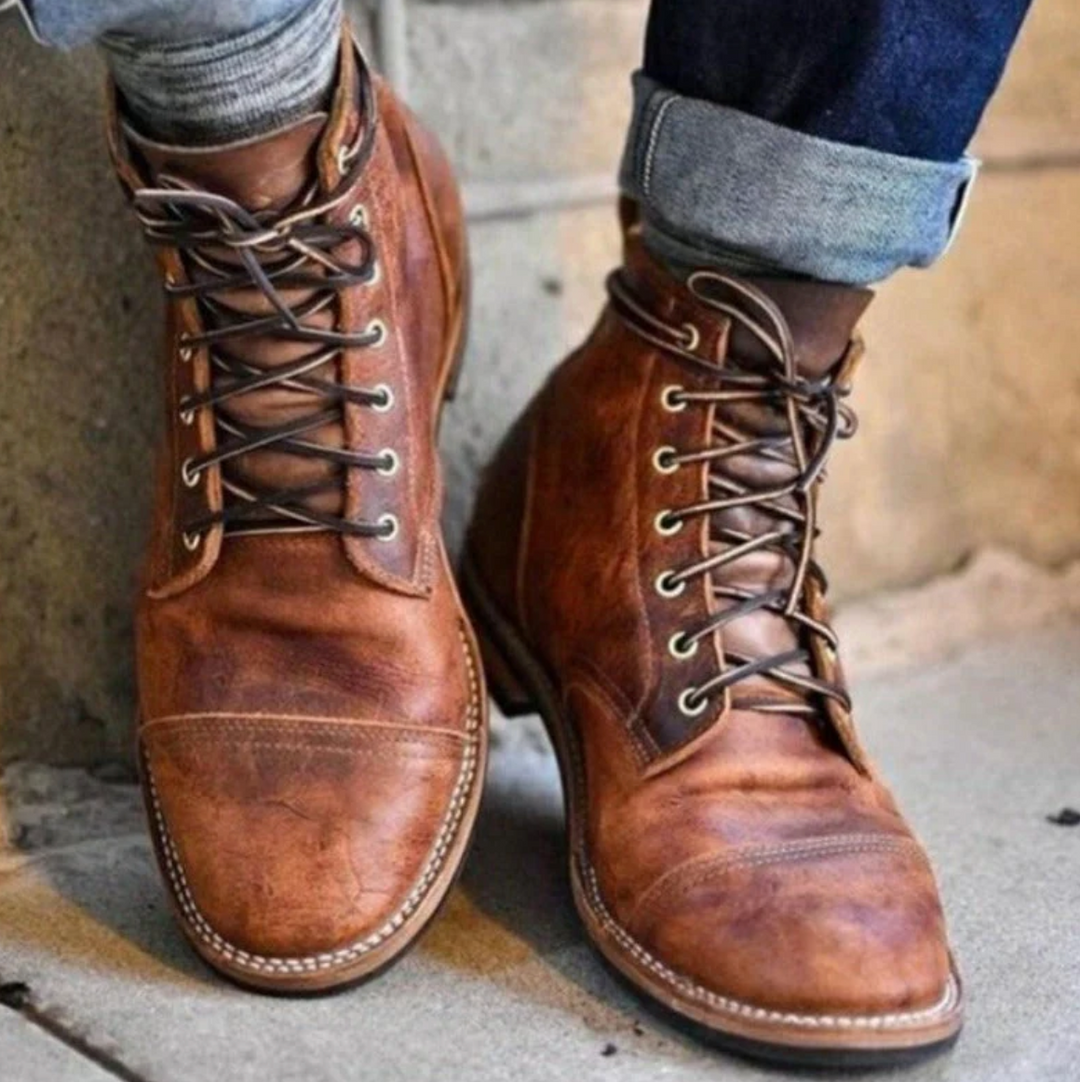 Drune | Lederstiefel für Herren mit Hochwertigem Leder