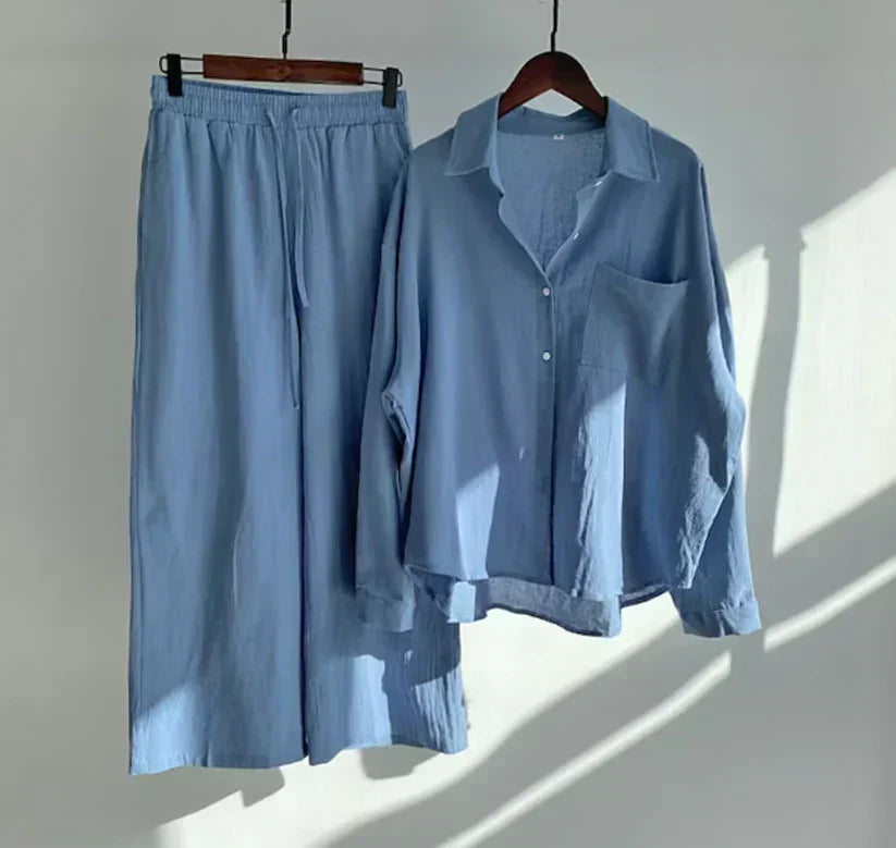 Drune | Sommerliches Leinen Satz