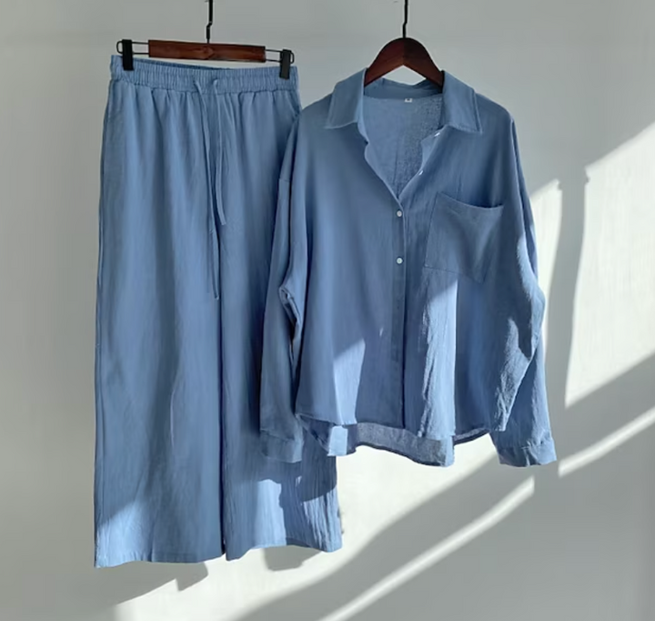 Drune | Stilvolles Leinen-Sommer-Set