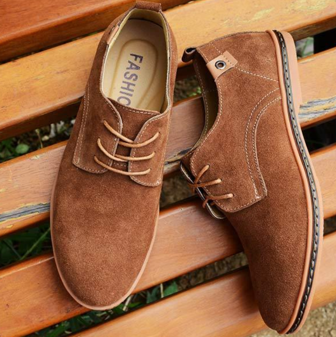Elegante Schuhe aus Wildleder für Männer Drune