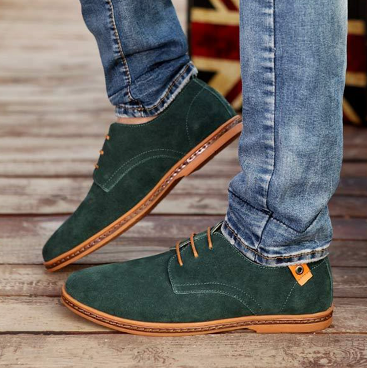 Elegante Schuhe aus Wildleder für Männer Drune