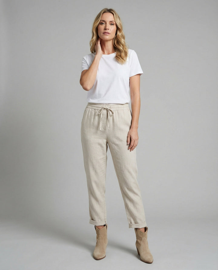 Drune | Lässige und Stylische Leinen Hose
