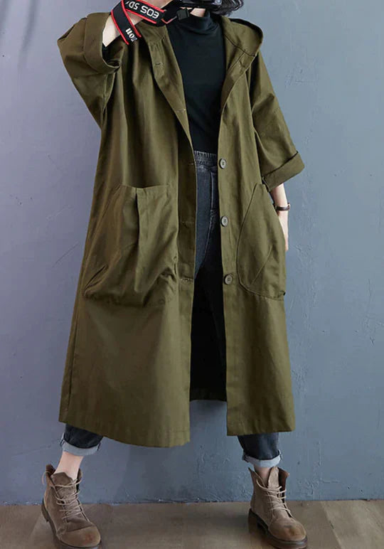 Drune | Lange Jacke für Herbst und Winter