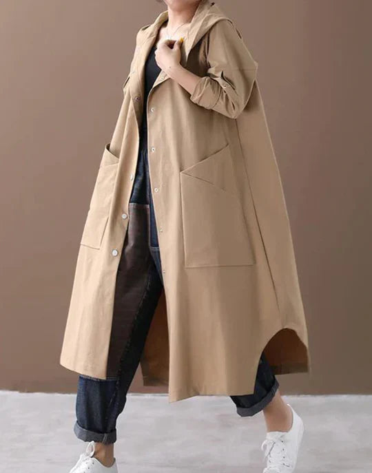 Drune | Warmer Langer Mantel für Herbst und Winter