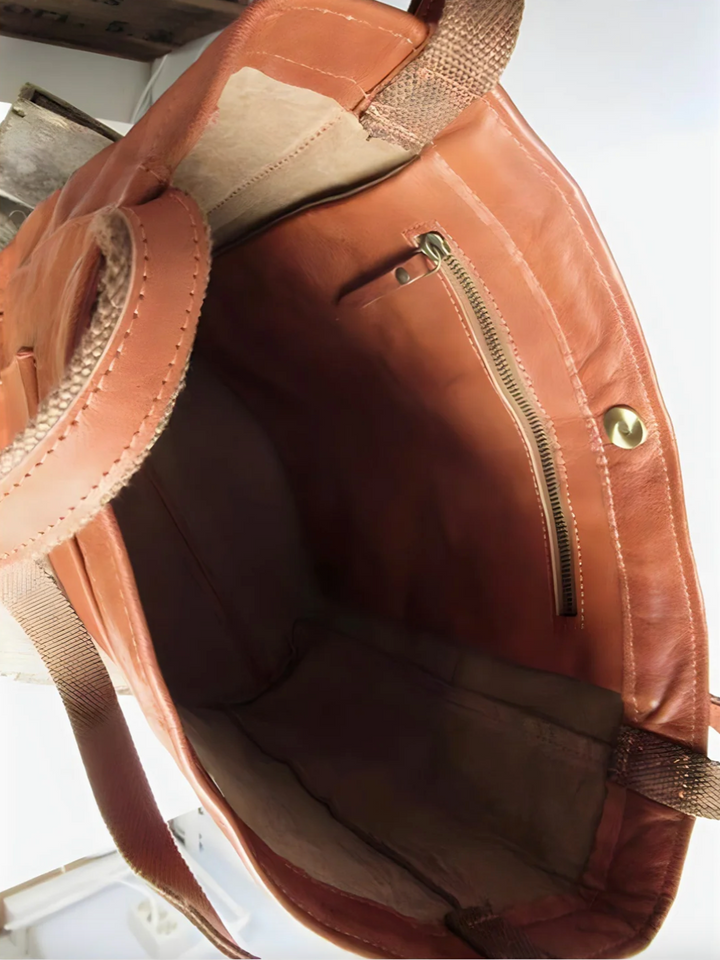 Drune | Handgefertigte stilvolle Ledertasche - Luxus und Funktionalität