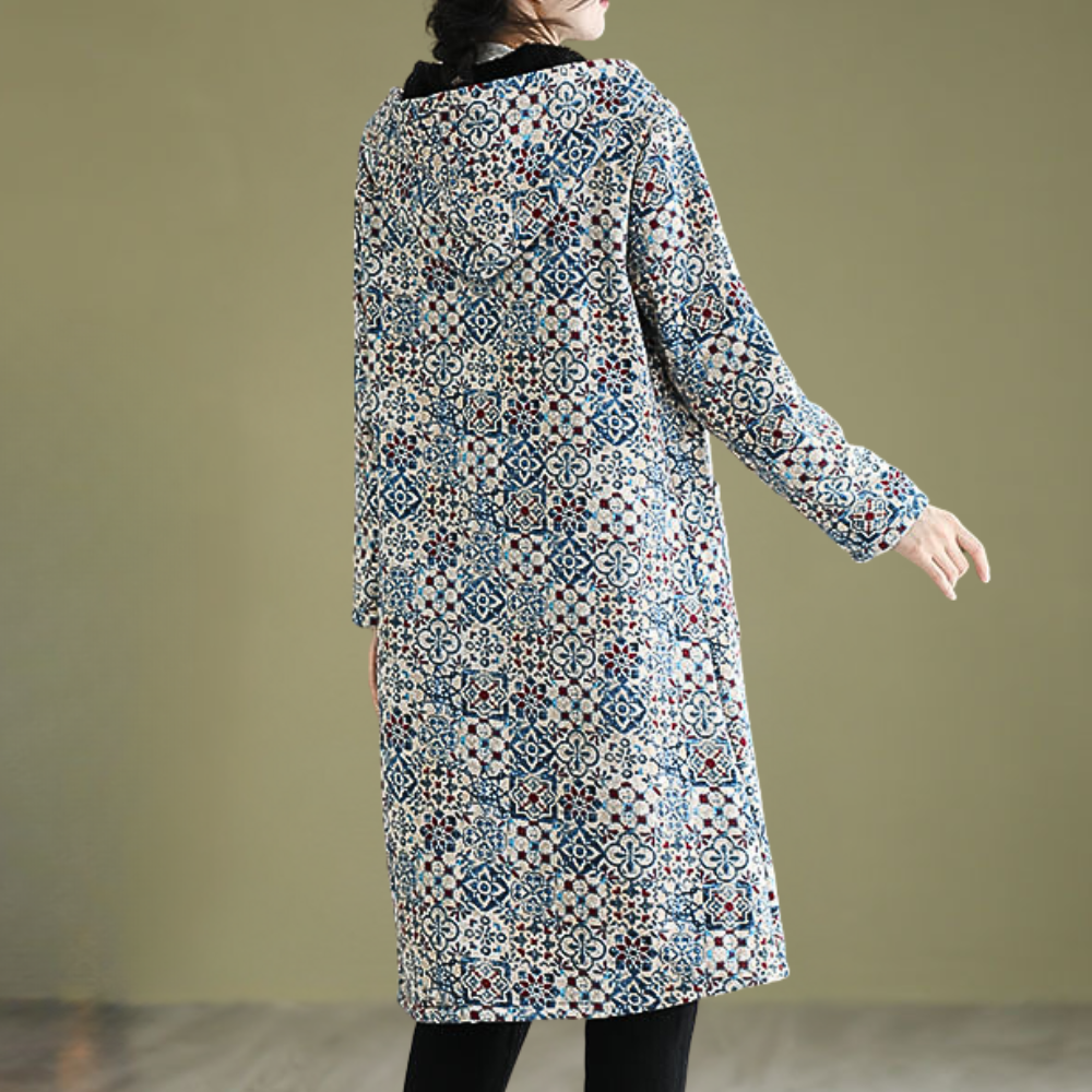 Drune | Elegante Winterjacke mit Kapuze für Damen
