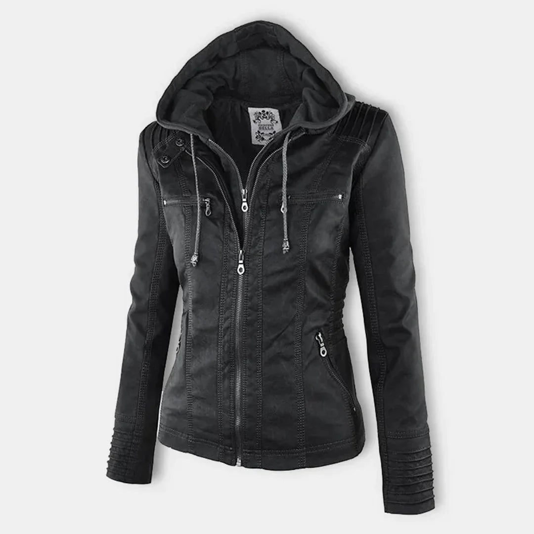 Drune | Stilvolle Motorradjacke mit Kapuze