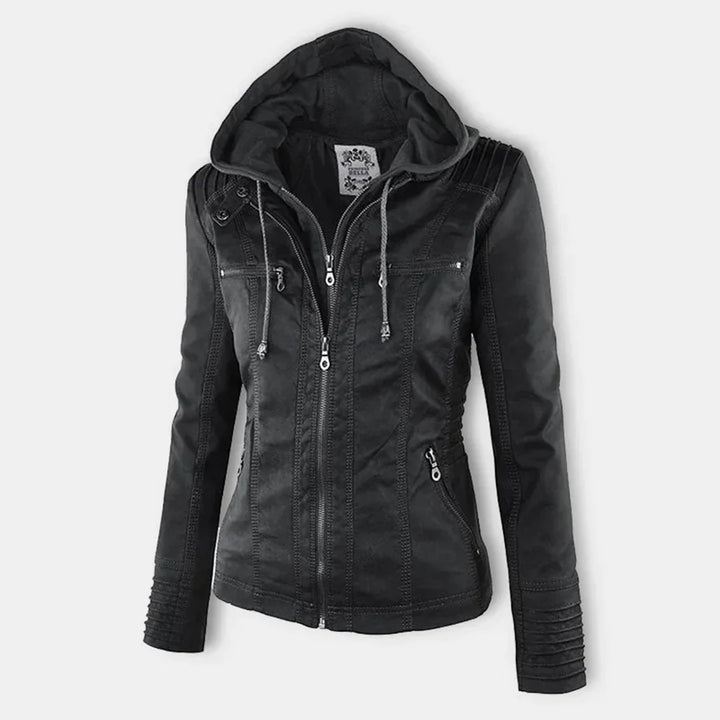 Drune | Stilvolle Motorradjacke mit Kapuze