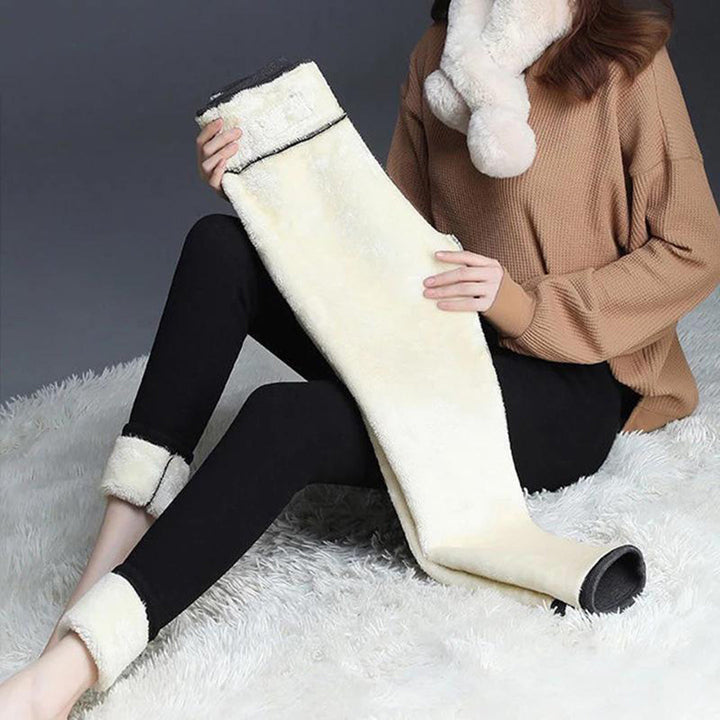 Drune | Damen Fleece Leggings Für DEN WINTER