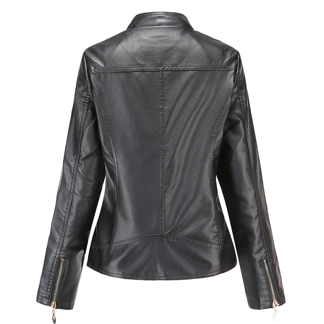 Drune | Elegante Lederjacke Mit Modernem Schnitt