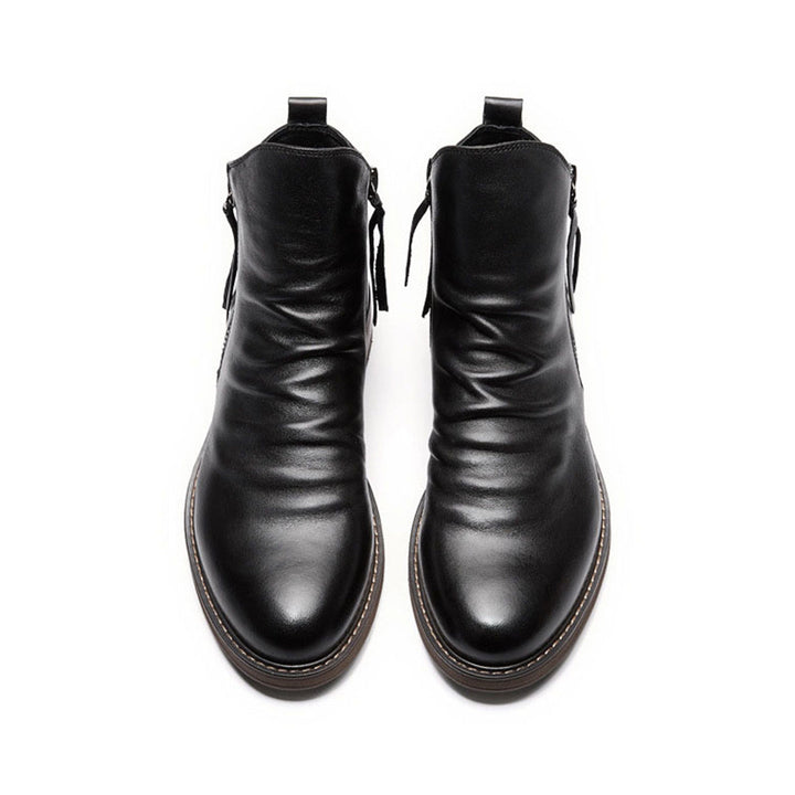 Drune - Lässige Herbst Stilvolle Stiefel mit Reißverschluss für Männer