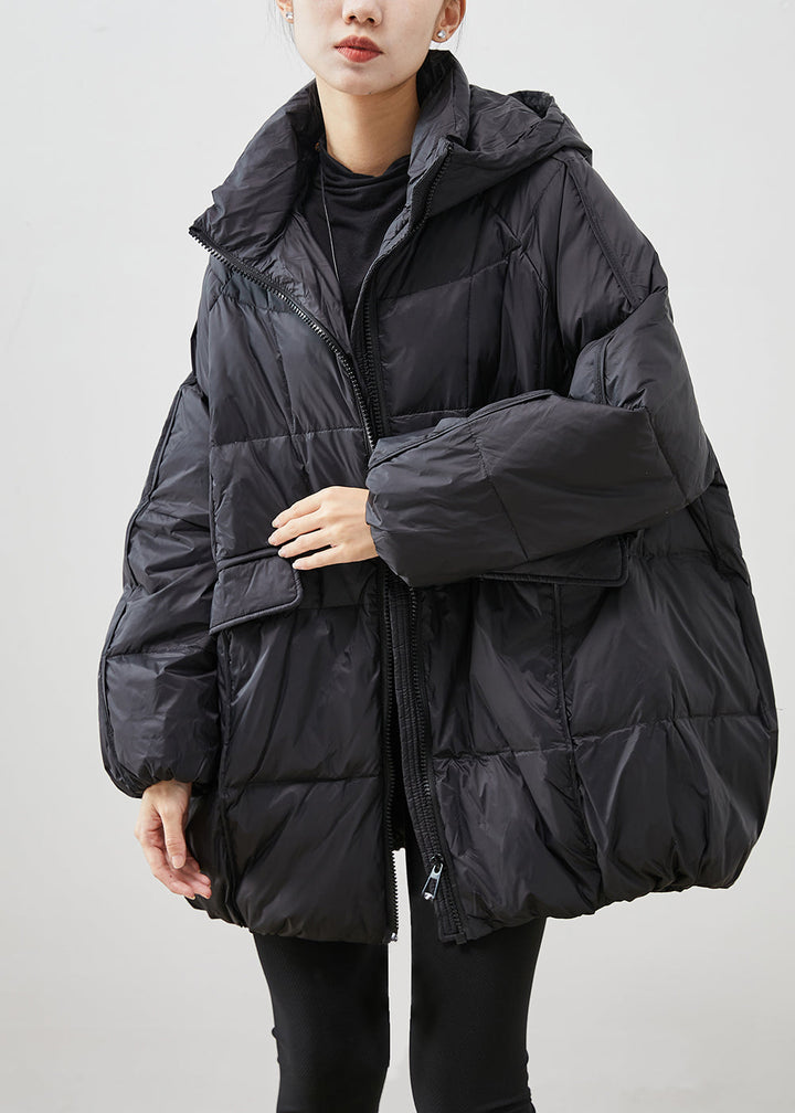 Drune | Dicke Entendaunenjacken Oversized Taschen Winter