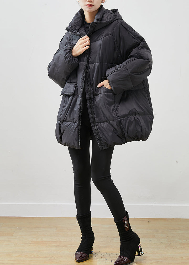 Drune | Dicke Entendaunenjacken Oversized Taschen Winter