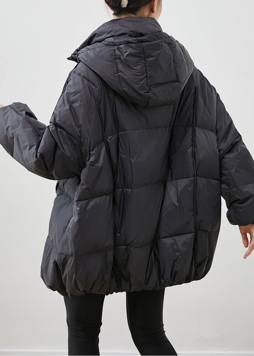 Drune | Dicke Entendaunenjacken Oversized Taschen Winter