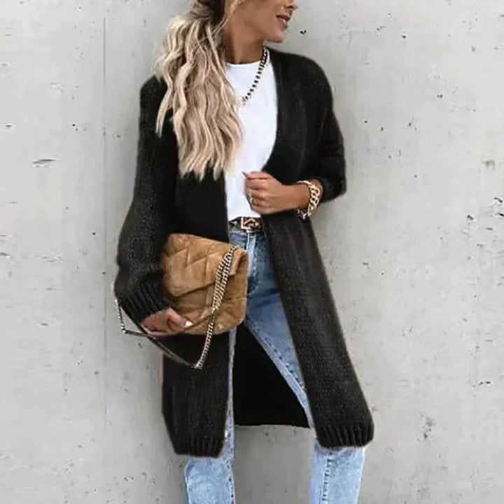 Drune | Eleganter Langer Cardigan für Damen