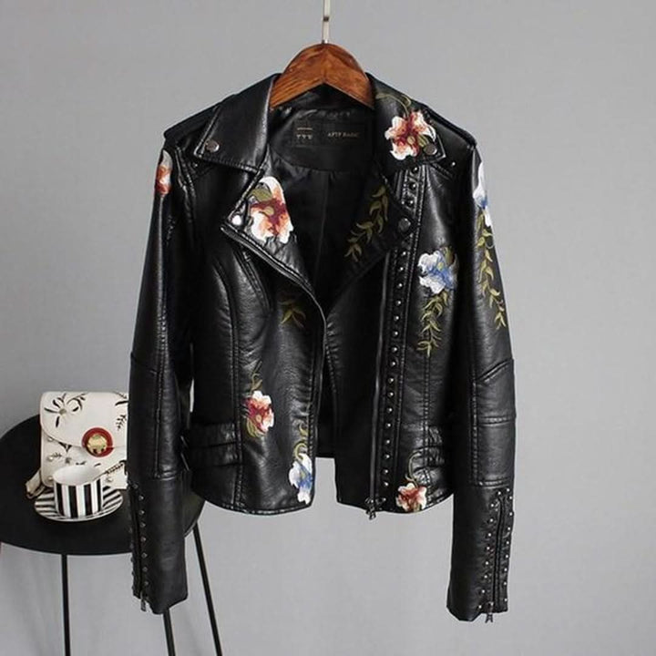 Drune | Frauen, moderne und vielseitige Blumenjacke für Damen
