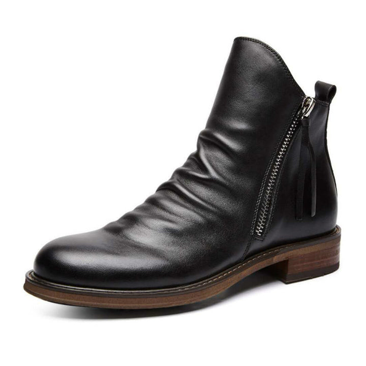 Drune - Lässige Herbst Stilvolle Stiefel mit Reißverschluss für Männer