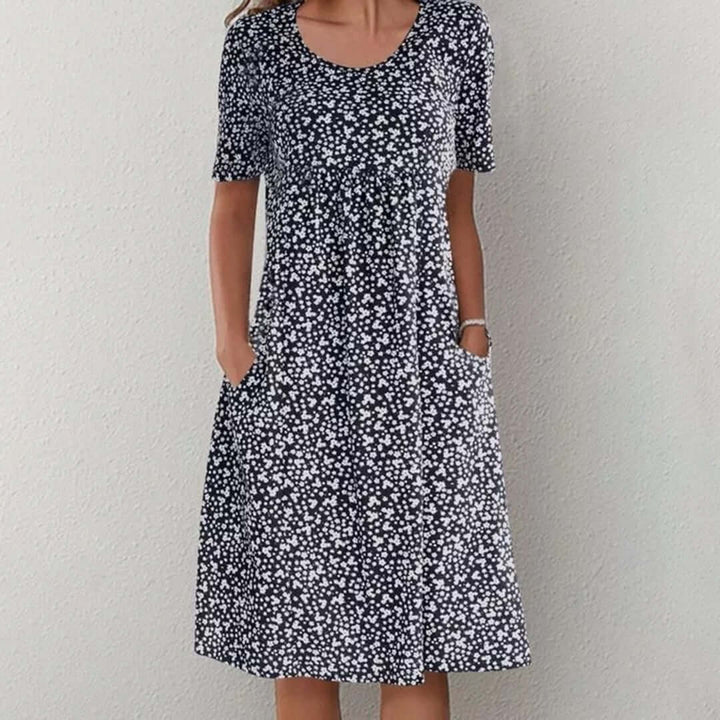 Drune | Lässiges Blumen Kleid