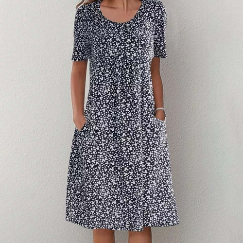 Drune | Lässiges Blumen Kleid