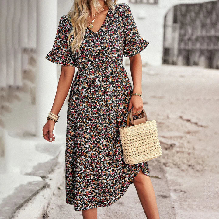 Drune | Blumen Sommerkleid