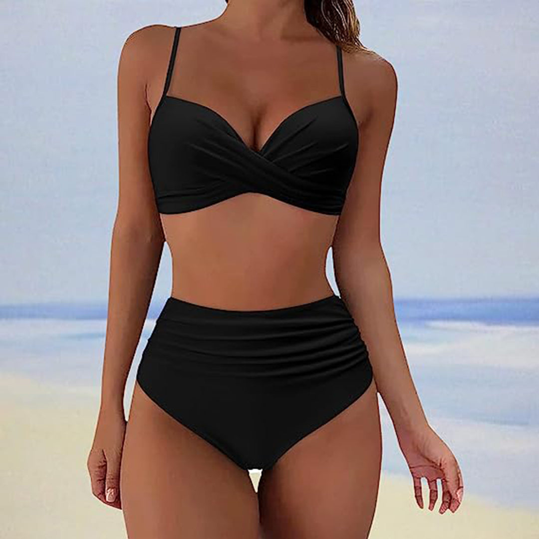 Drune Bikini-Set | Bikini-Set mit hoher Taille