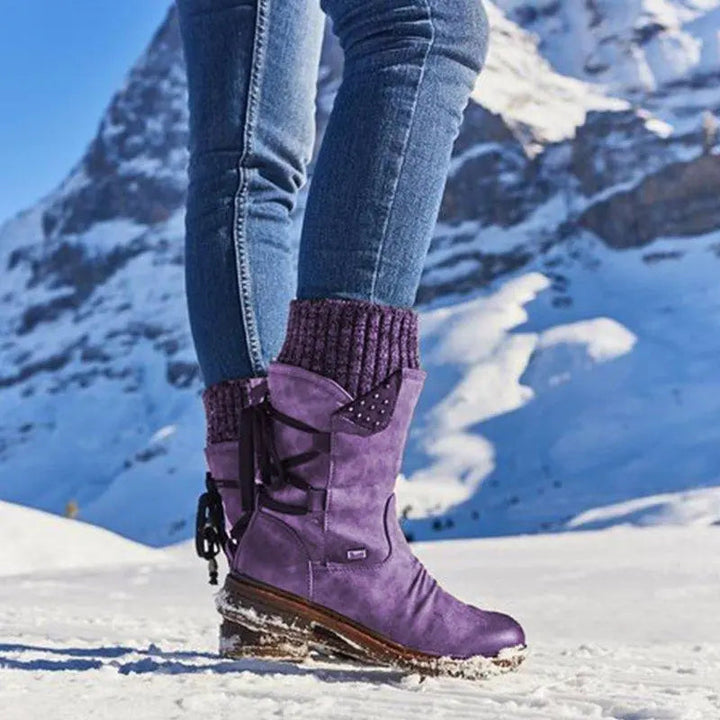 Drune | Niedrigabsatz-Winterstiefel für Frauen – Bequemes & Warmes Design