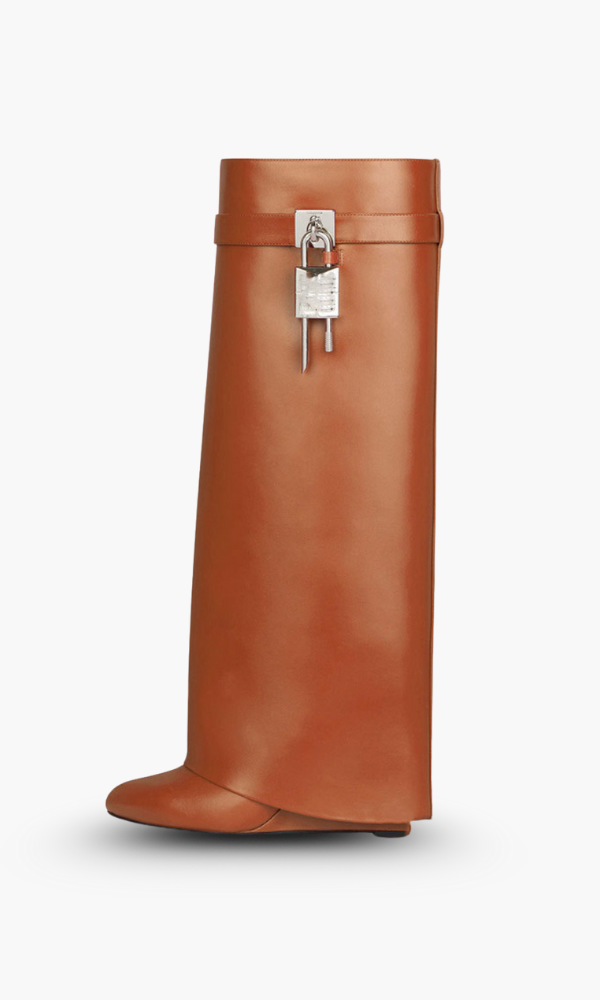 Drune | Schwarze Vegane Leder kniehohe Stiefel für Frauen – Elegante, Bequeme Mode-Schuhe