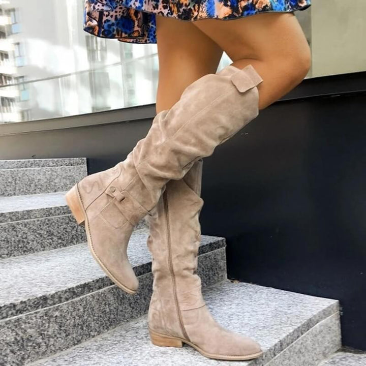 Drune | Bequeme Schwarze Winterstiefel für Damen – Strapazierfähiges und Stilvolles Damen Schuhwerk