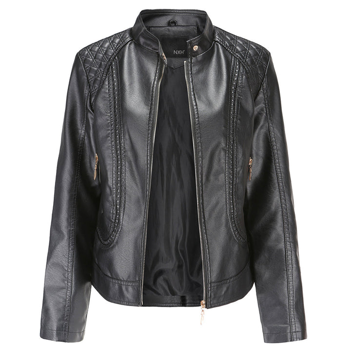 Drune | Elegante Lederjacke Mit Modernem Schnitt