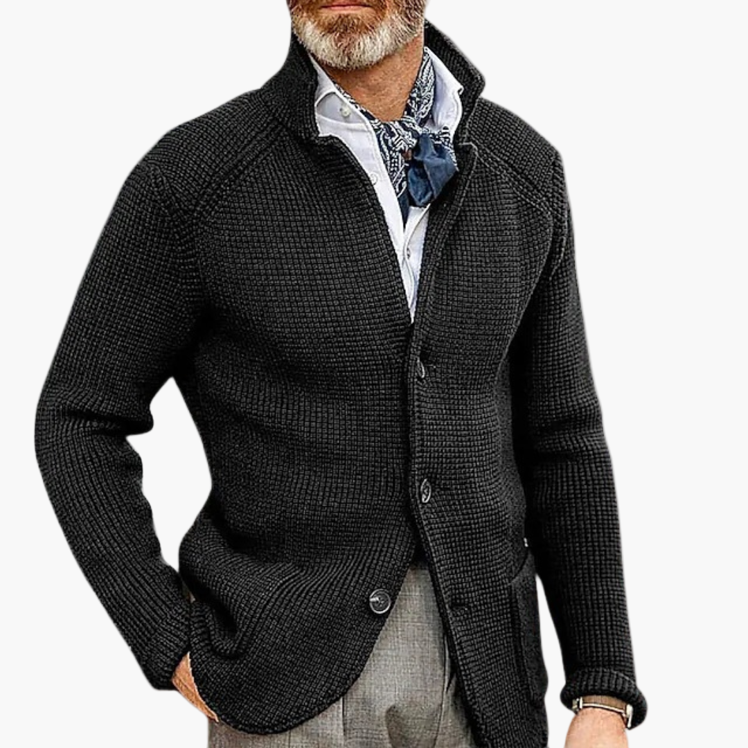 Drune | Strickjacke - Klassischer Cardigan für Business & Freizeit, Stilvoller Komfort