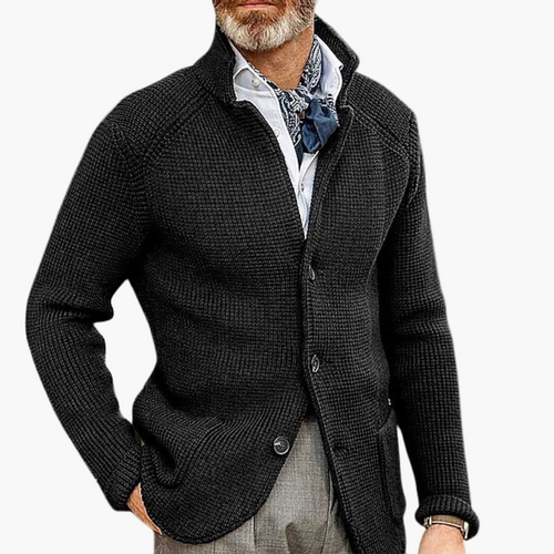 Drune | Strickjacke - Klassischer Cardigan für Business & Freizeit, Stilvoller Komfort