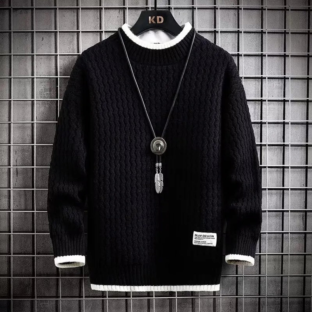 Drune | Lässiger Bequemer Pullover Für Jeden Tag