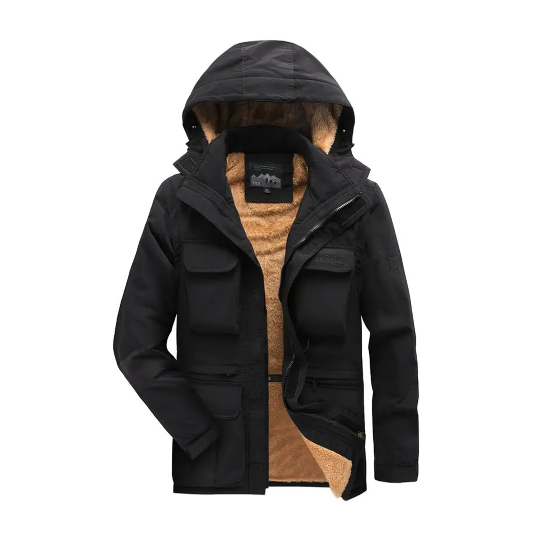 Drune | Winterjacke für Herren mit Kapuze