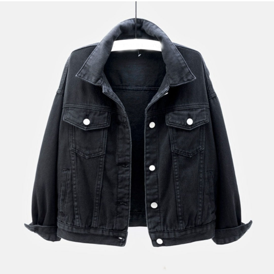 Drune | Kurze und Fröhliche Jeansjacke