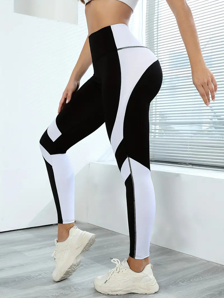 Drune | Bunte Yogaleggings mit Hoher Taille