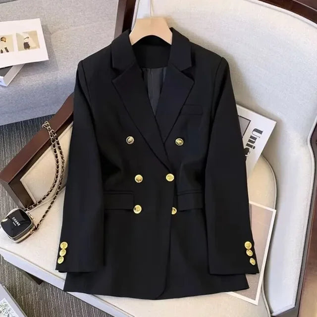 Drune Jacke mit Goldknöpfen - Elena