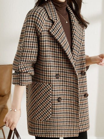 Drune | Oversized Blazer - Vintage inspiriert - Taillierte Passform - Lässig & Büro Chic