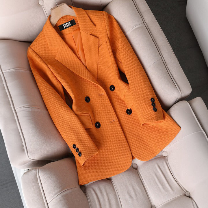Drune | Damen kariertes Blazer für den Herbst