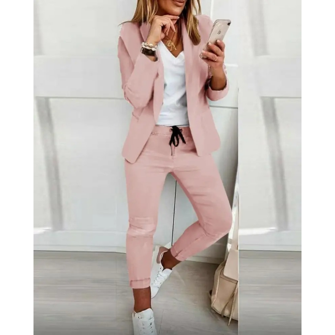 Drune | Stilvolles Damen Blazer und Hosen Set