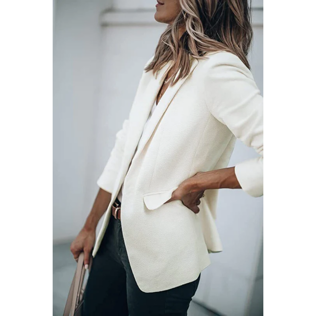 Drune | Einreihiger Blazer Mit Klassischem Revers Für Frauen