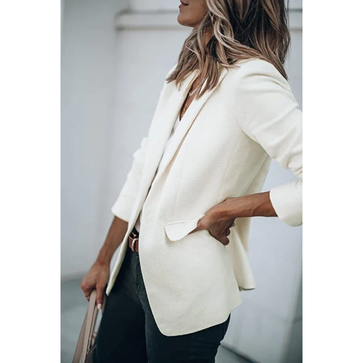 Drune | Einreihiger Blazer Mit Klassischem Revers Für Frauen