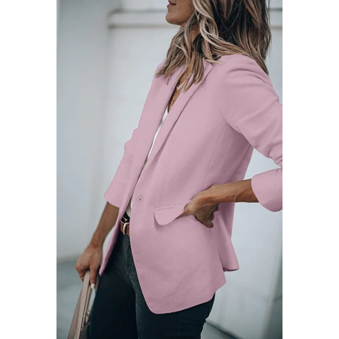Drune | Einreihiger Blazer Mit Klassischem Revers Für Frauen