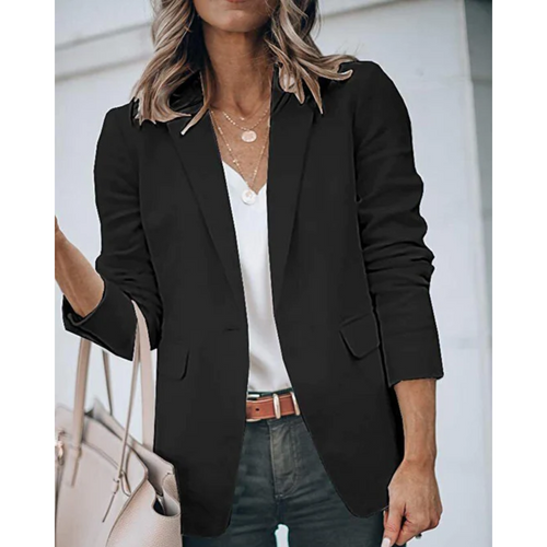 Drune | Einreihiger Blazer Mit Klassischem Revers Für Frauen